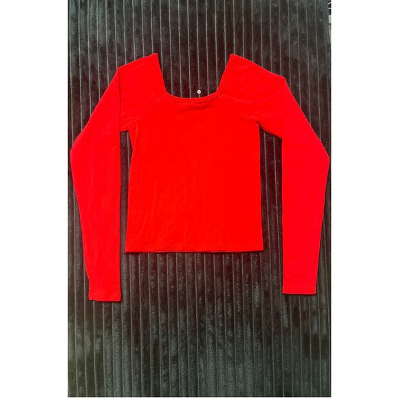 Fabletics Women's Two-Piece Workout Set Tank & Leggings XS Red - Picture 3 of 9